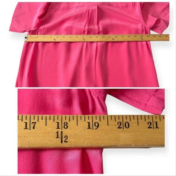 ULLA JOHNSON Adalyn Silk Mini Dress, Pink,‎ Size 4,New with tag